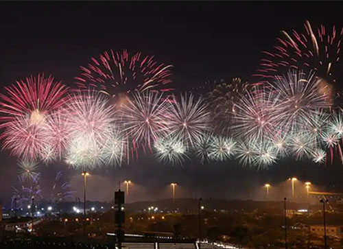 灌阳县焰火晚会